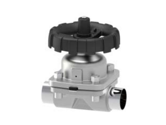 衛生級(ji)手動不鏽鋼隔(ge)膜閥