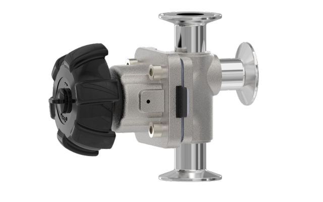 衛生(shēng)級L、T型不(bu)鏽鋼隔(ge)膜閥