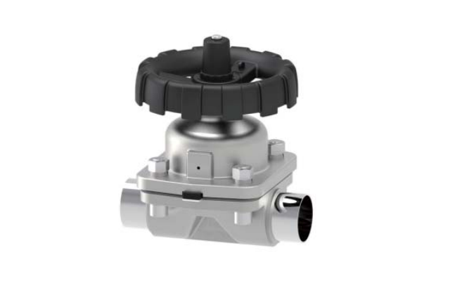 衛生級(ji)手動不鏽鋼隔(ge)膜閥